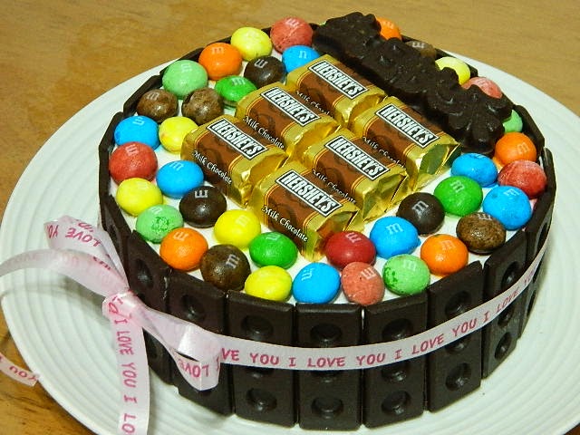 巧克力糖果蛋糕